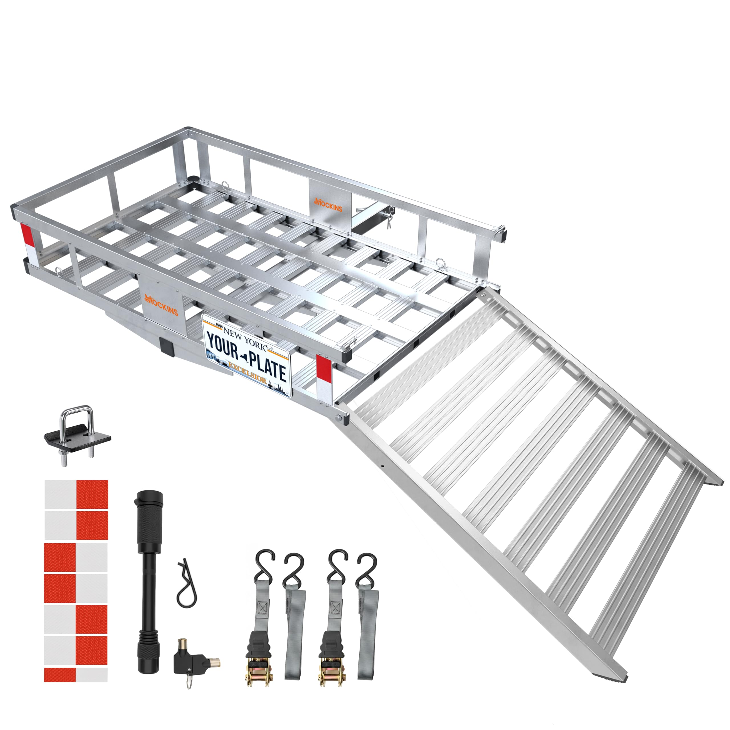 Mockins 50'x29'x8' Aluminium Carrier with Ramp