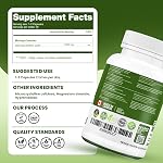 Nutrawave ORGANIC MORINGA LEAF Capsules 1200mg High Potency (2 x 600mg) – Gluten Free, Non-GMO, Vegan-Friendly Antioxidant Supplement -120 Capsules