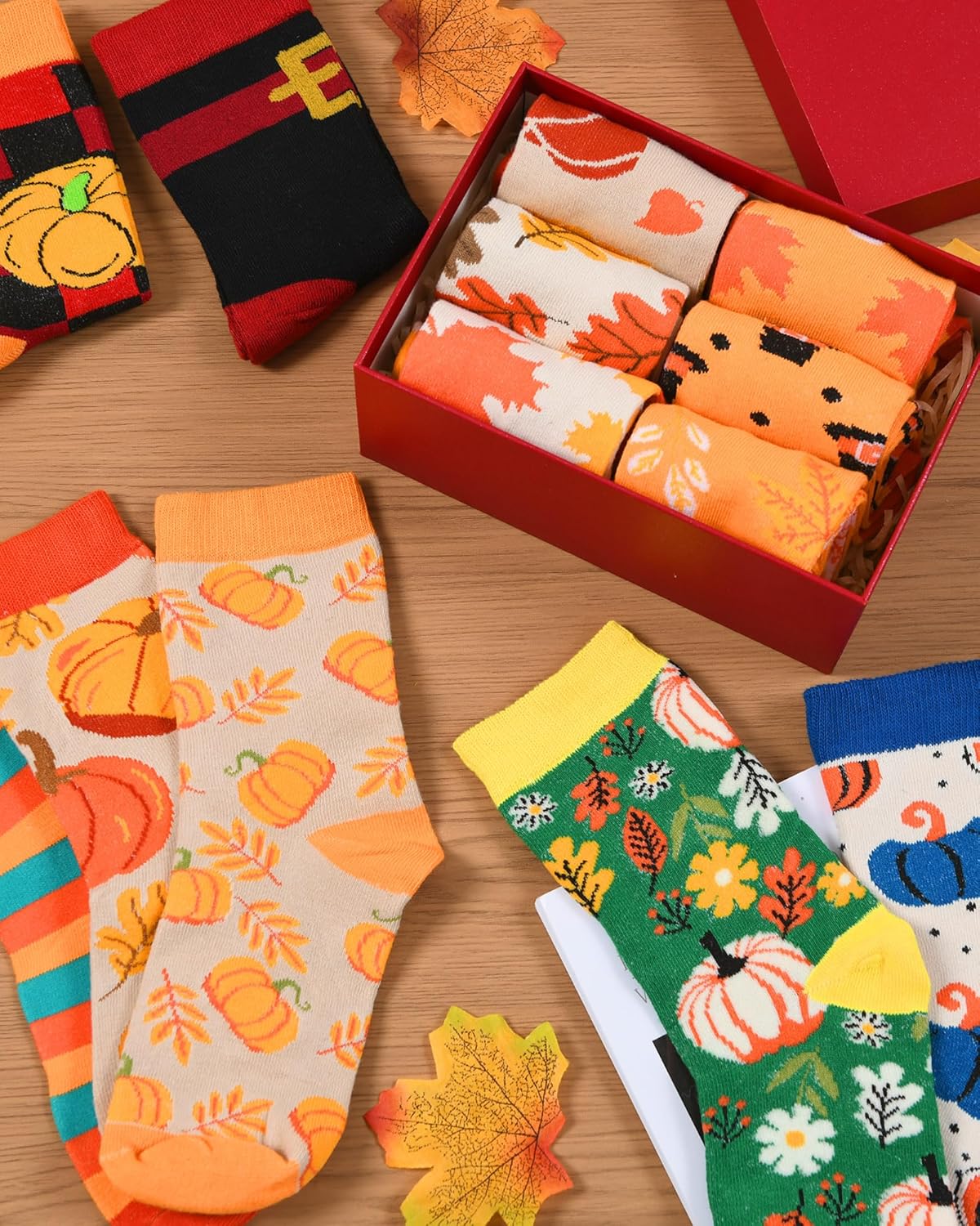 16 Pairs Mardi Gras Socks for Women Men Carnival Crew Socks Purple Gold Green Sock Holiday Gifts - Image 2