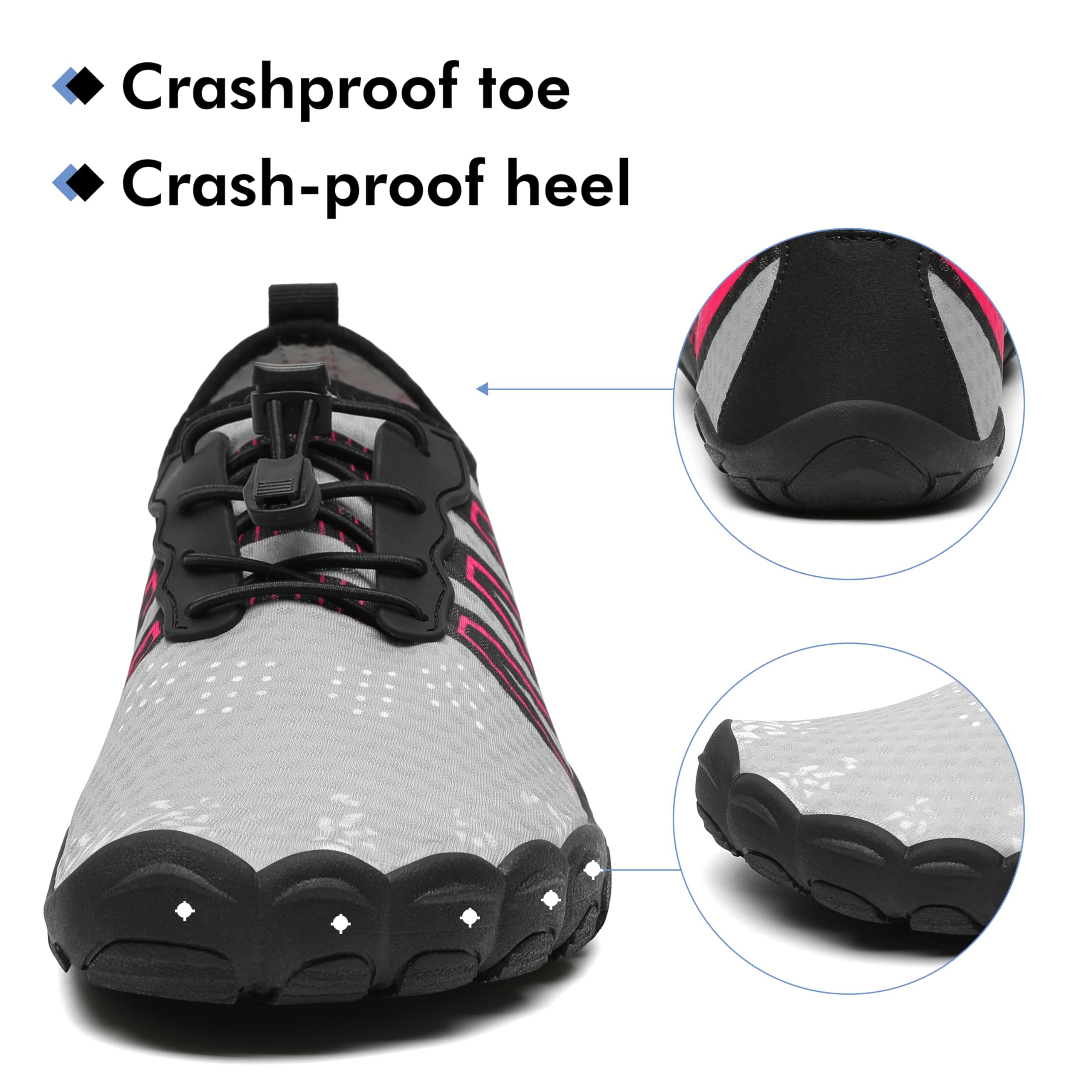 Mishansha Scarpe da Scoglio Donna Scarpette a Piedi Nudi Uomo