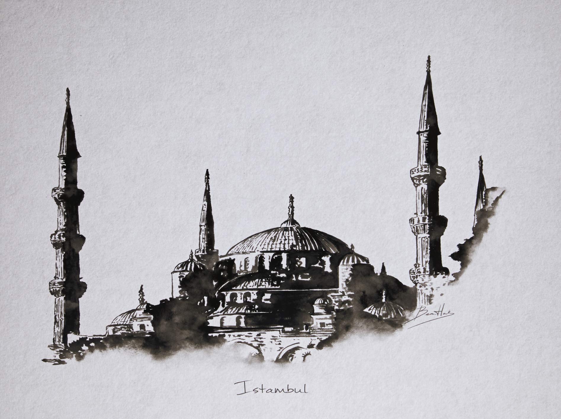 Arcoiris Home Istanbul Cities Decorative Picture 40 x 30 cm