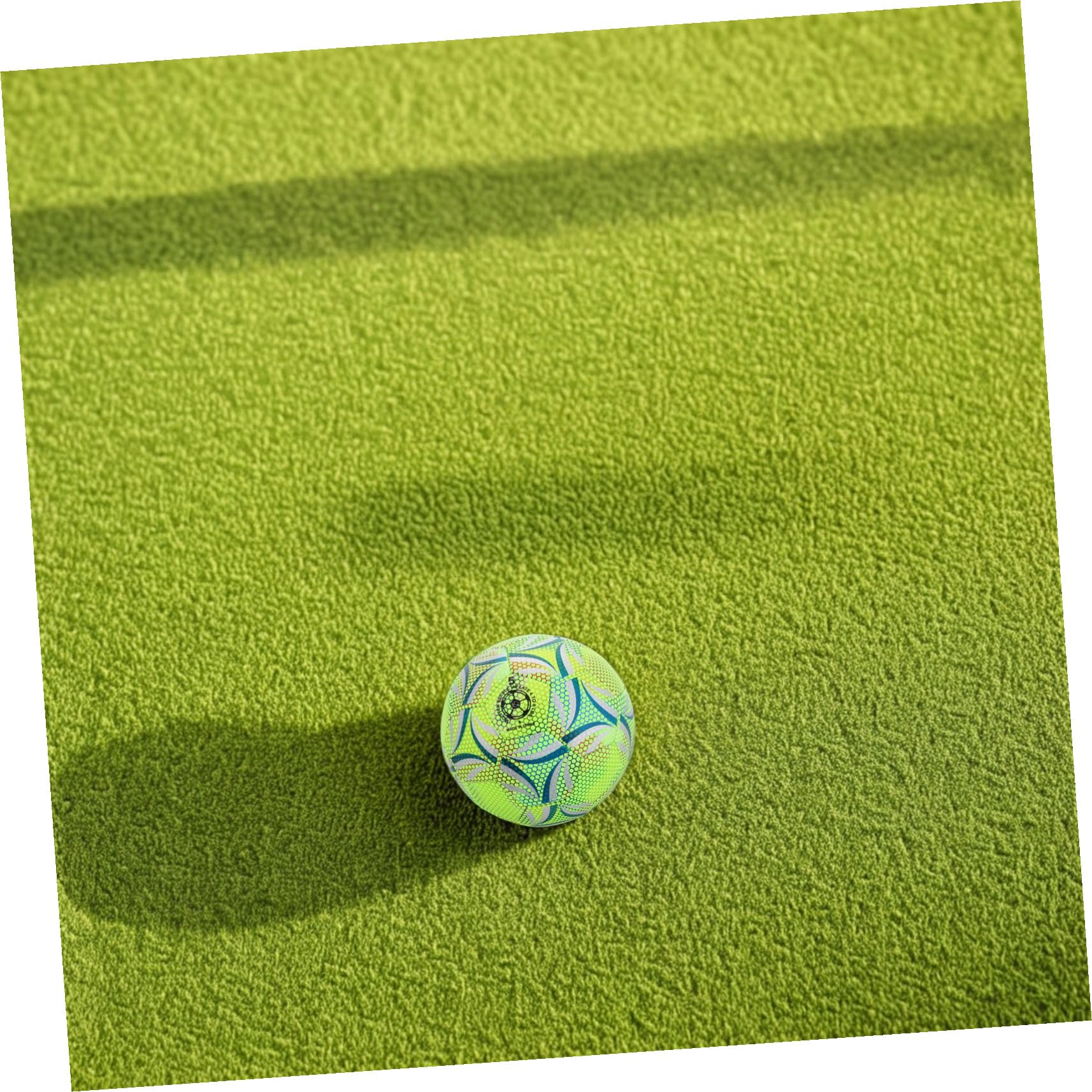 ifundom Balón De Fútbol Iluminado Brillante y Duradero Equipo De Fútbol para Adolescentes y Entrenamiento Que Brilla La Oscuridad para Deportes y Fiestas
