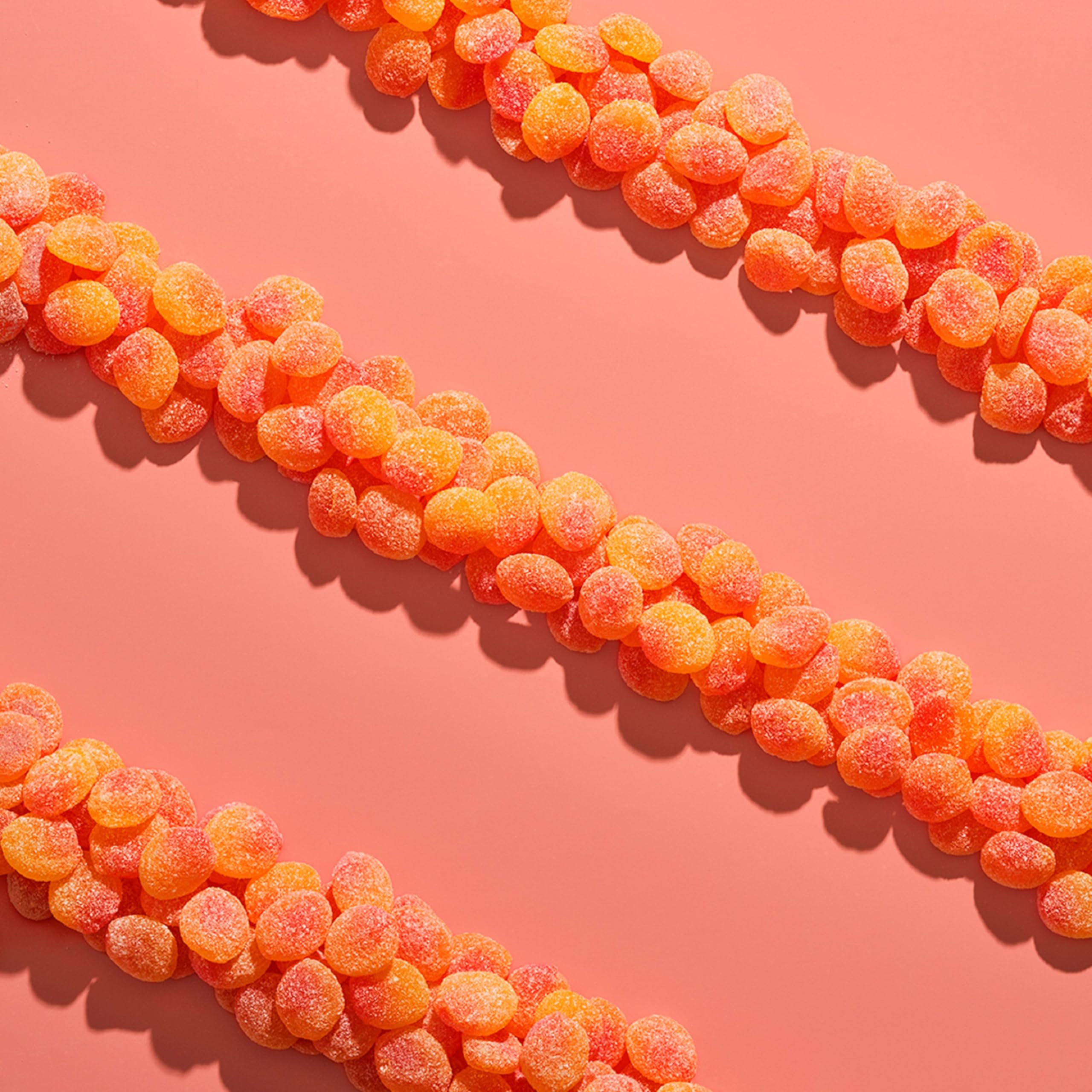 SOUR PATCH KIDS Caramelos suaves y masticables de melocotón, bolsas de 101 g, paquete de 12
