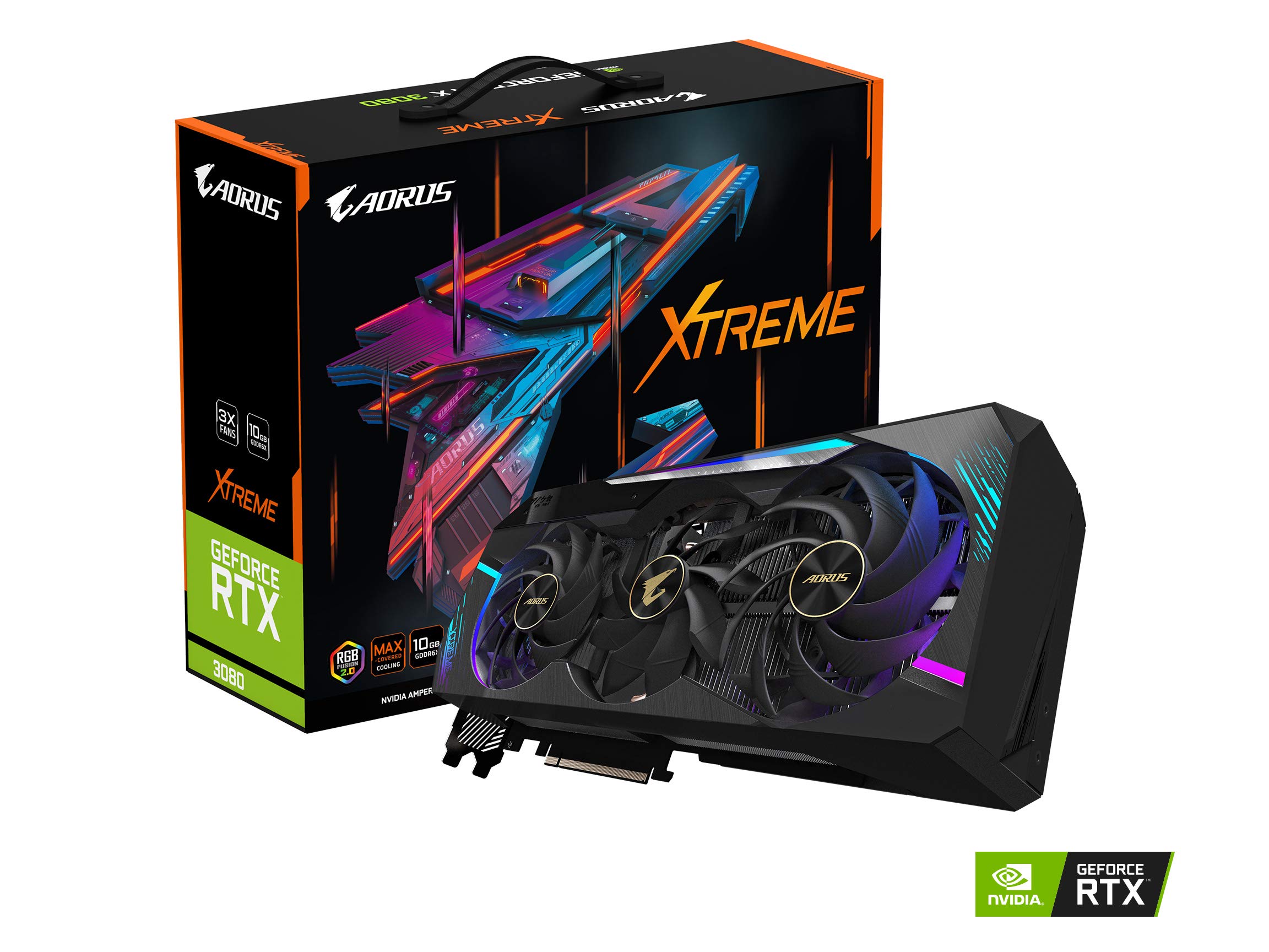 Amazon | GIGABYTE(ギガバイト) AORUS GeForce RTX 3080 Xtreme 10G  