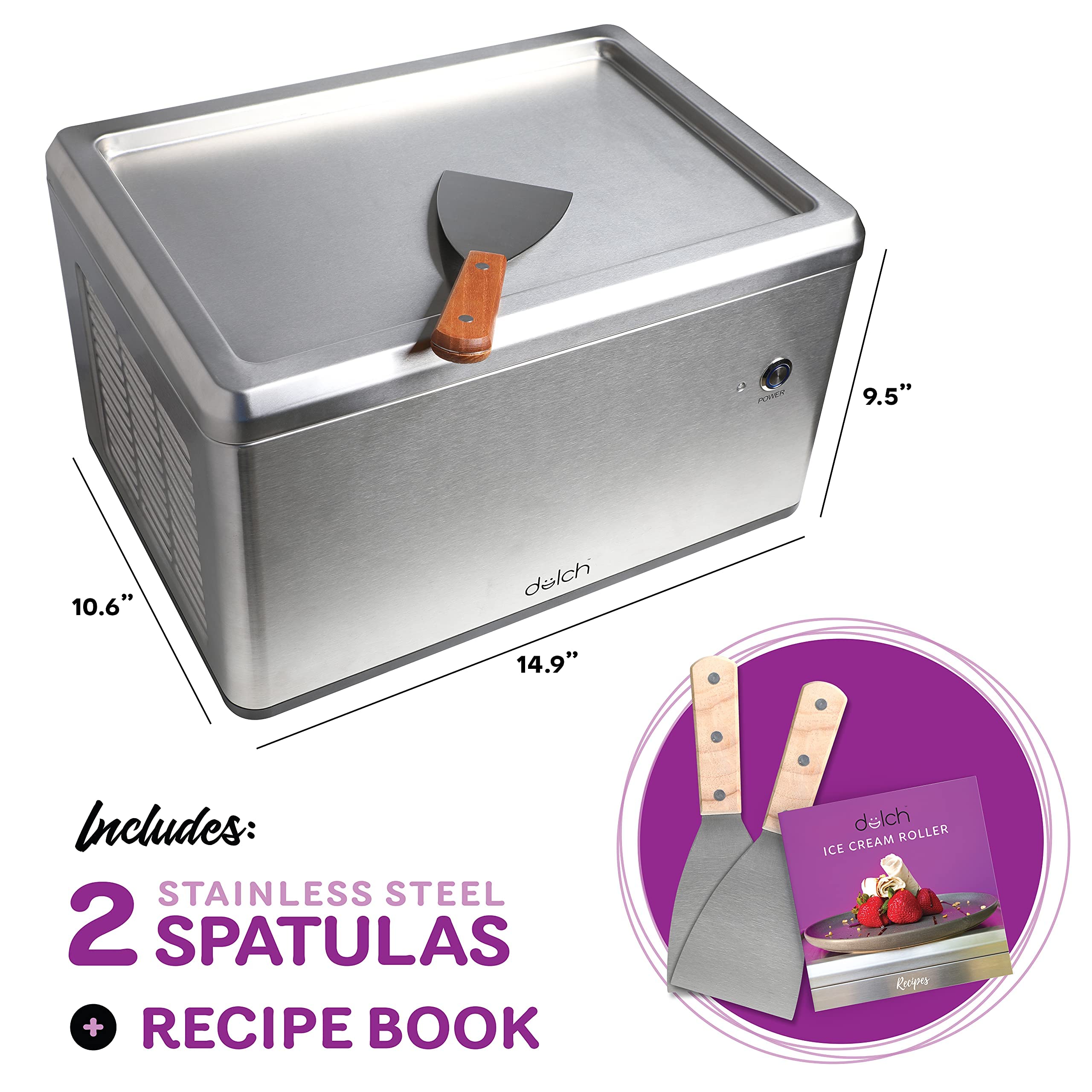 dulce ice cream roll machine