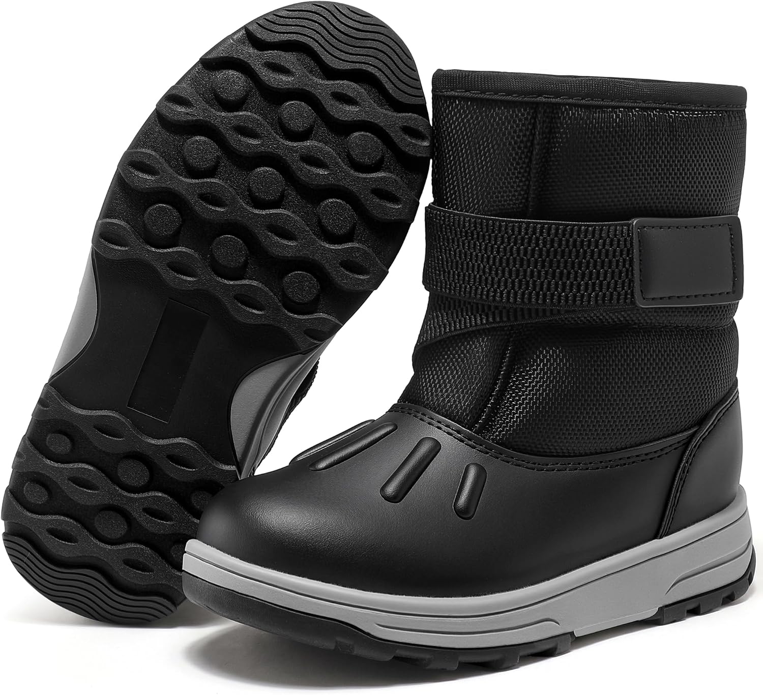 shoeslocker Girls Boys Snow Boots for Little Big Kids
