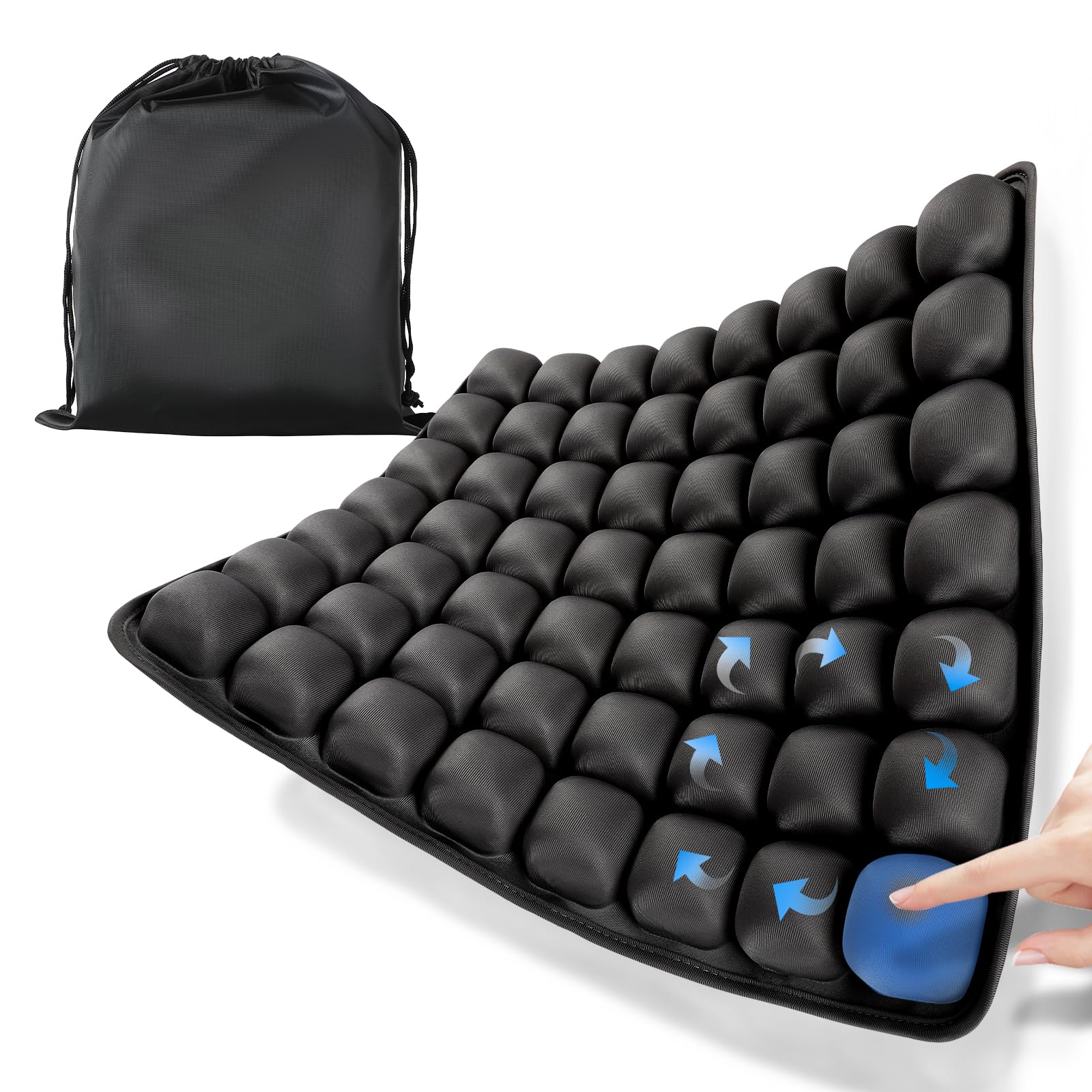Amazon.com: Travel Cushion Inflatable Seat Cushion 3D Air