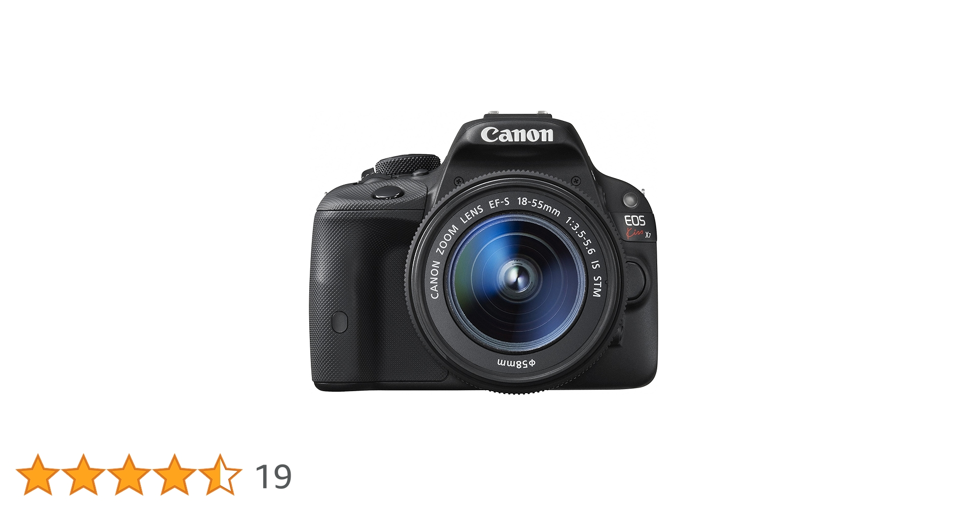 Canon - 【セット】Canon EOS KISS X7 EF-S18-55 IS STM Canon Digital Single Lens Camera Eos Kiss X7 Ef-S18-55 Is