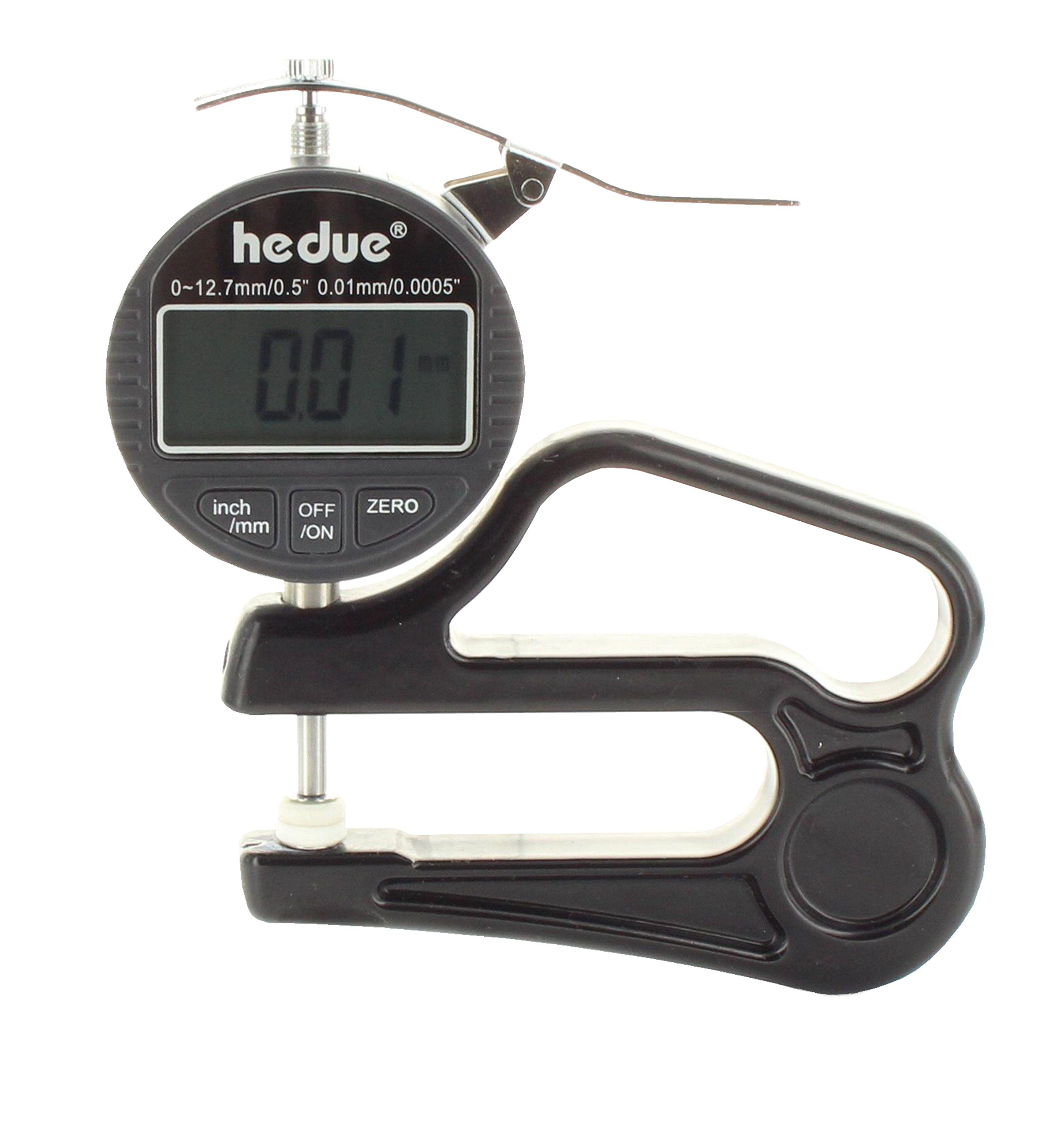 Calibro di spessore digitale hedue® - Calibro di spessore digitale con lettura 0,01 mm, campo di misura: 0-12,7 mm