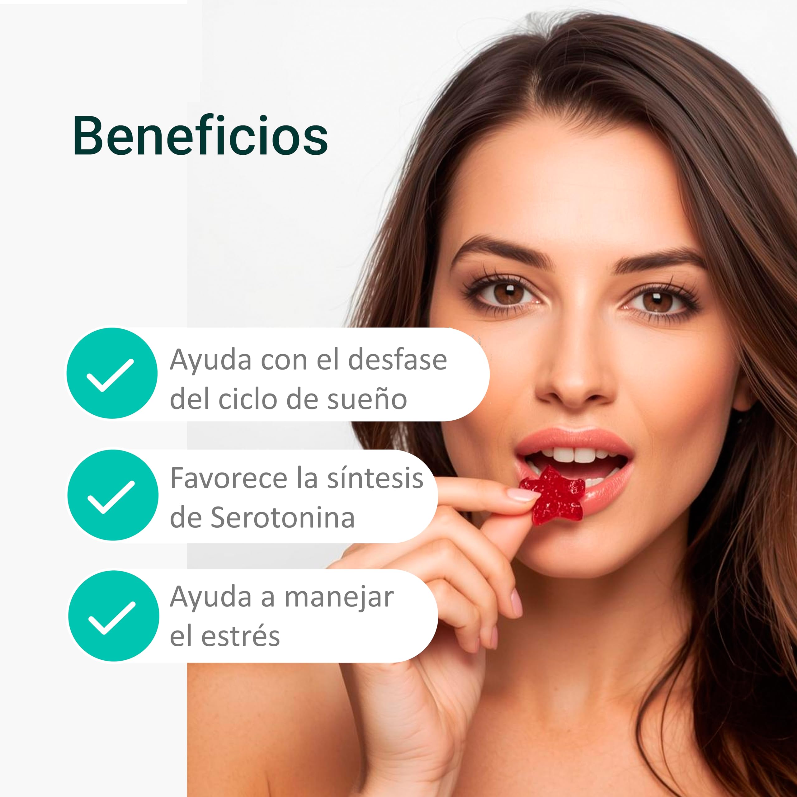 Tequial by Enfermero Morfeo Gominolas Melatonina, Sabor Cereza, 60 Gummies | Con Triptófano y Ashwagandha, Suplemento para Dormir y Relajarse, Sin Gluten, Vegano