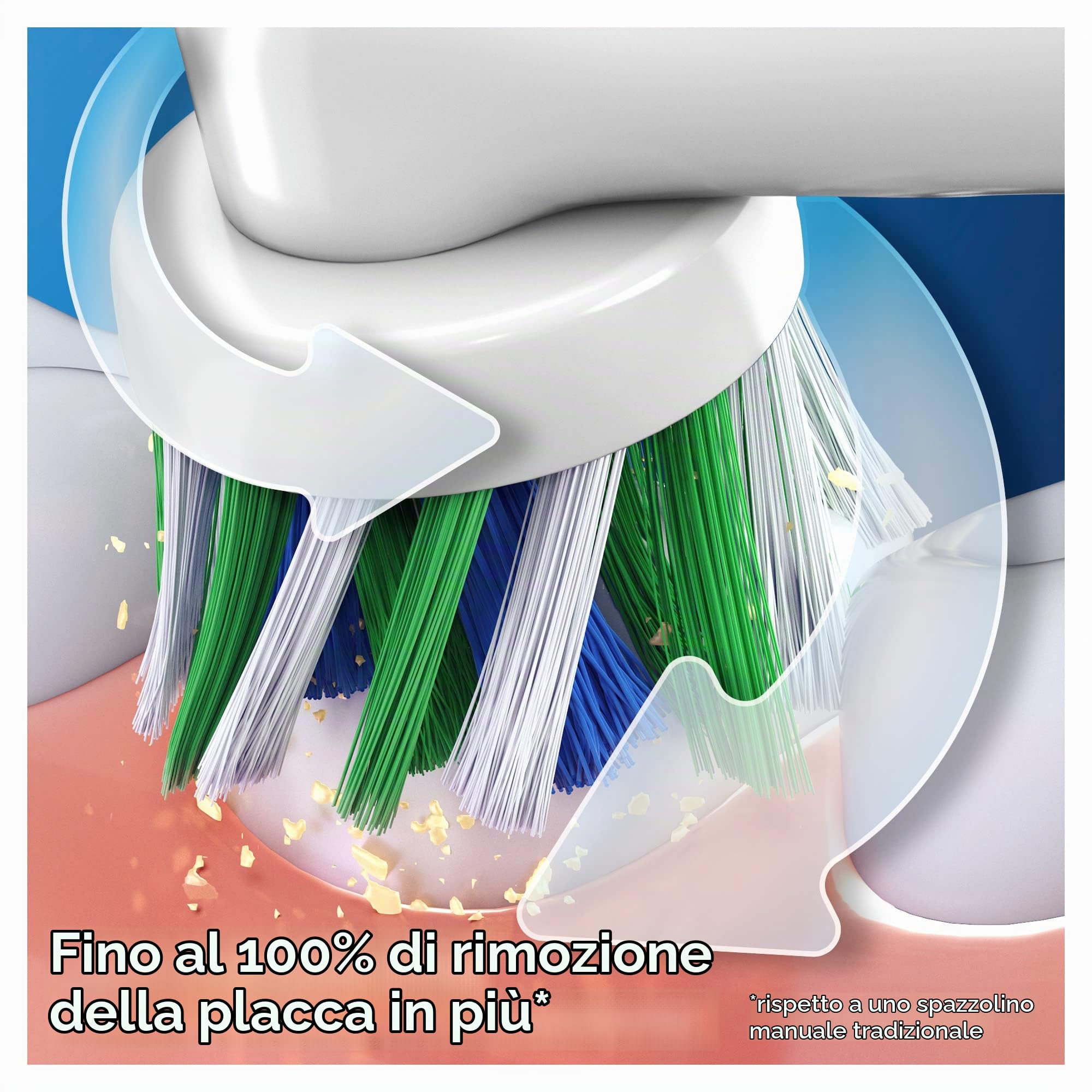 Oral-B - Testina & Spazzolino Elettrico Ricaricabile Vitality Pro Viola e Nero