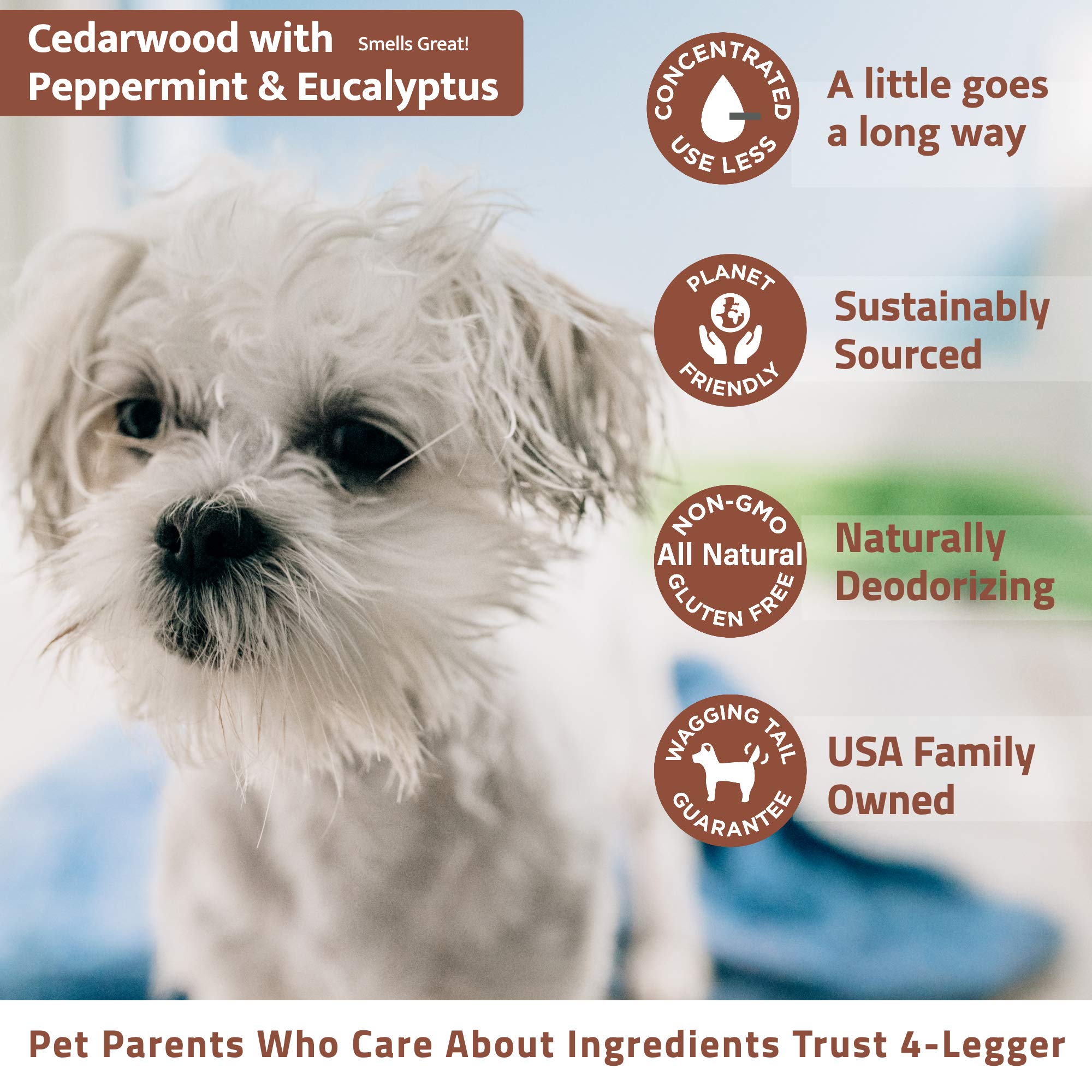 Buy 4Legger Certified Organic Dog Shampoo with Conditioner All