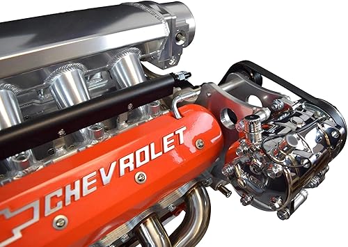 Miniatura 8 de ICT Billet Kit de soporte para compresor de aire acondicionado compatible con LS Corvette - Sanden 508 AC LS AC GTO 551474-1