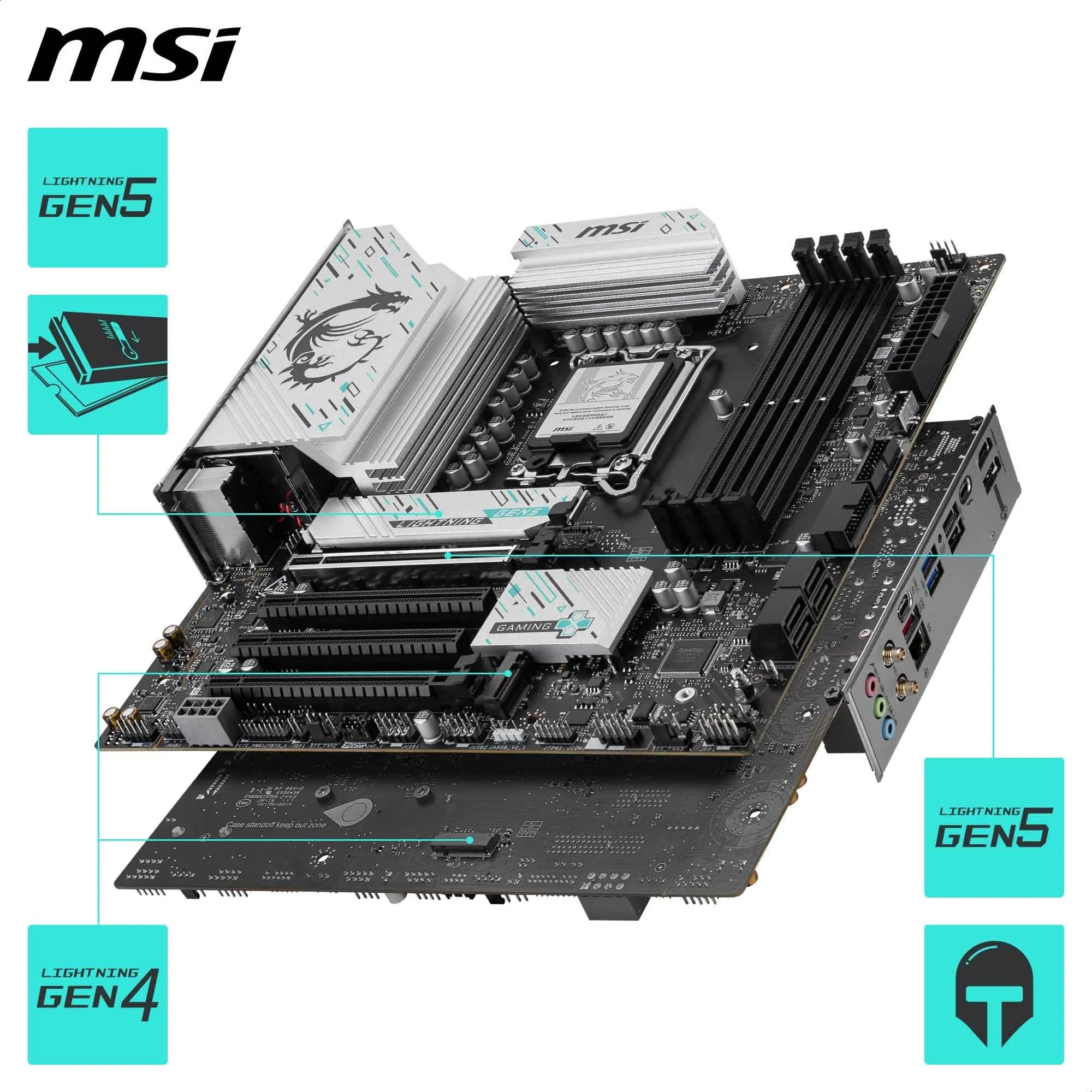Amazon.com: MSI B860M Gaming Plus WiFi Motherboard, mATX