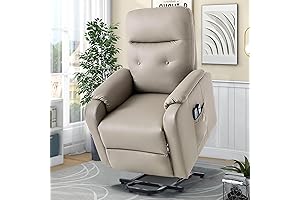 P PURLOVE Small Lift Chair, Electric Recliner Chair for Elderly with Side...