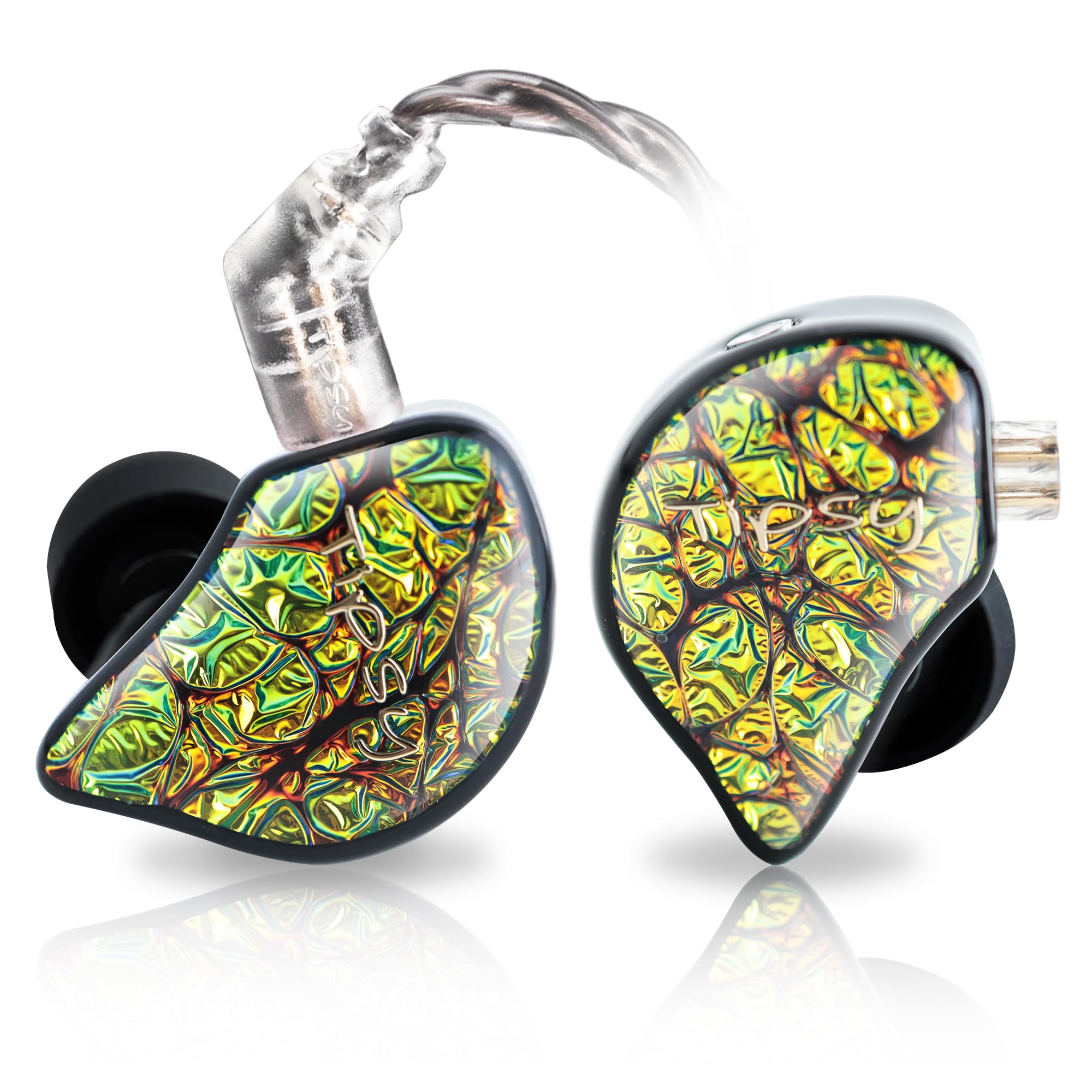 tipsy m1 iem dynamic driver bamboo fiber diaphragm