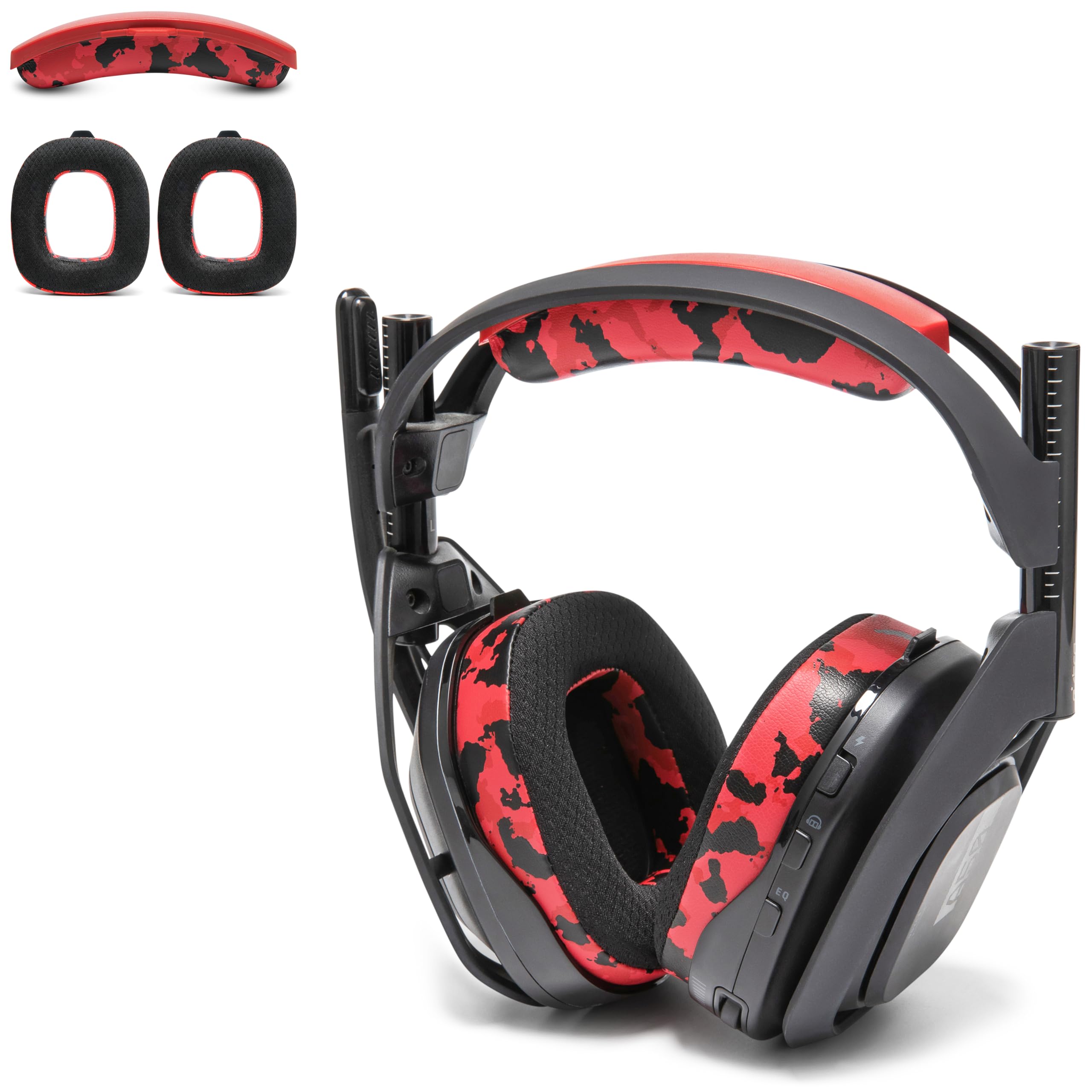 A50 Mod Kit - Replacement Earpad by Wicked Cushions | Red Camo