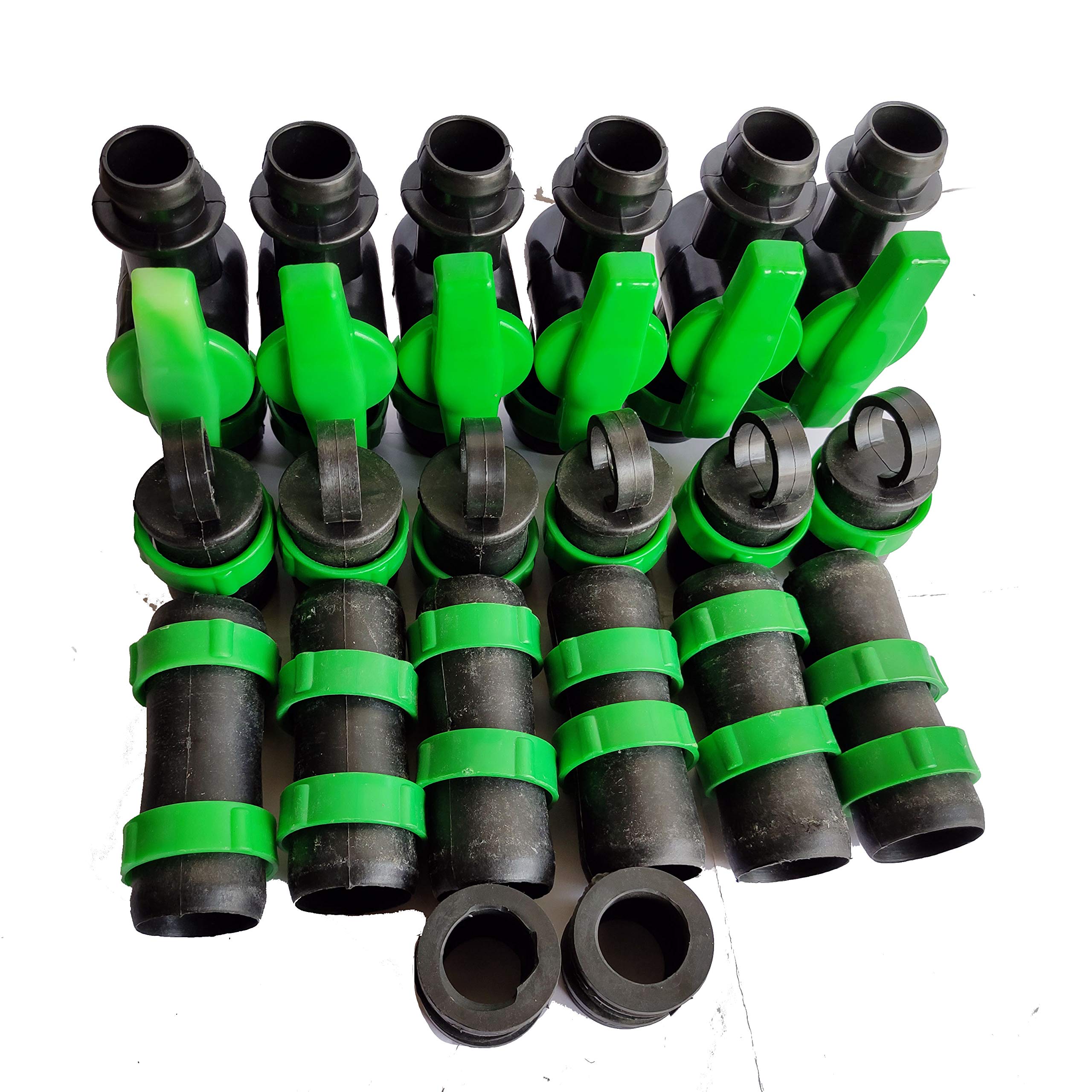 Rain Pipe Accessories Kit - 6 Pieces for Irrigation -2 Rain Pipe Accessories Kit - 6 Pieces for Irrigation -2