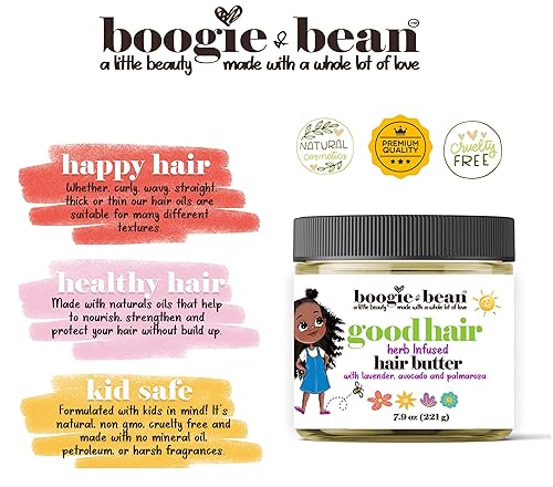 Miniatura 2 de Buen aceite para el cabello para bebés y niños, productos naturales para el cabello del bebé, hidratante para bebés negros y niños pequeños,
