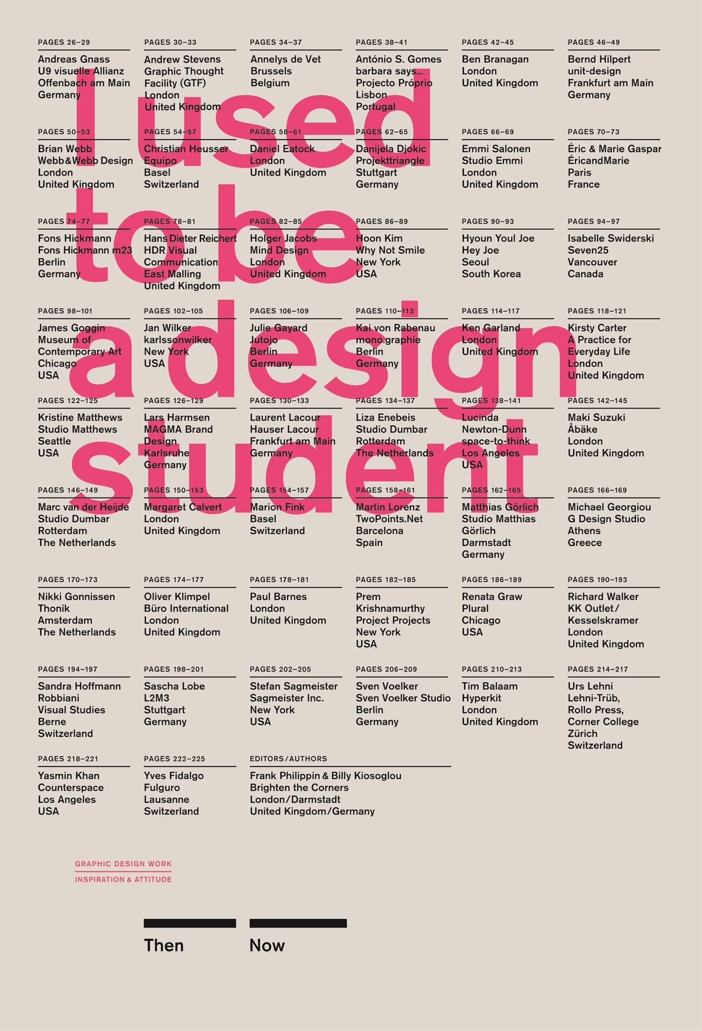 I Used to Be a Design Student: Then - Now Paperback – 18 Feb. 2013