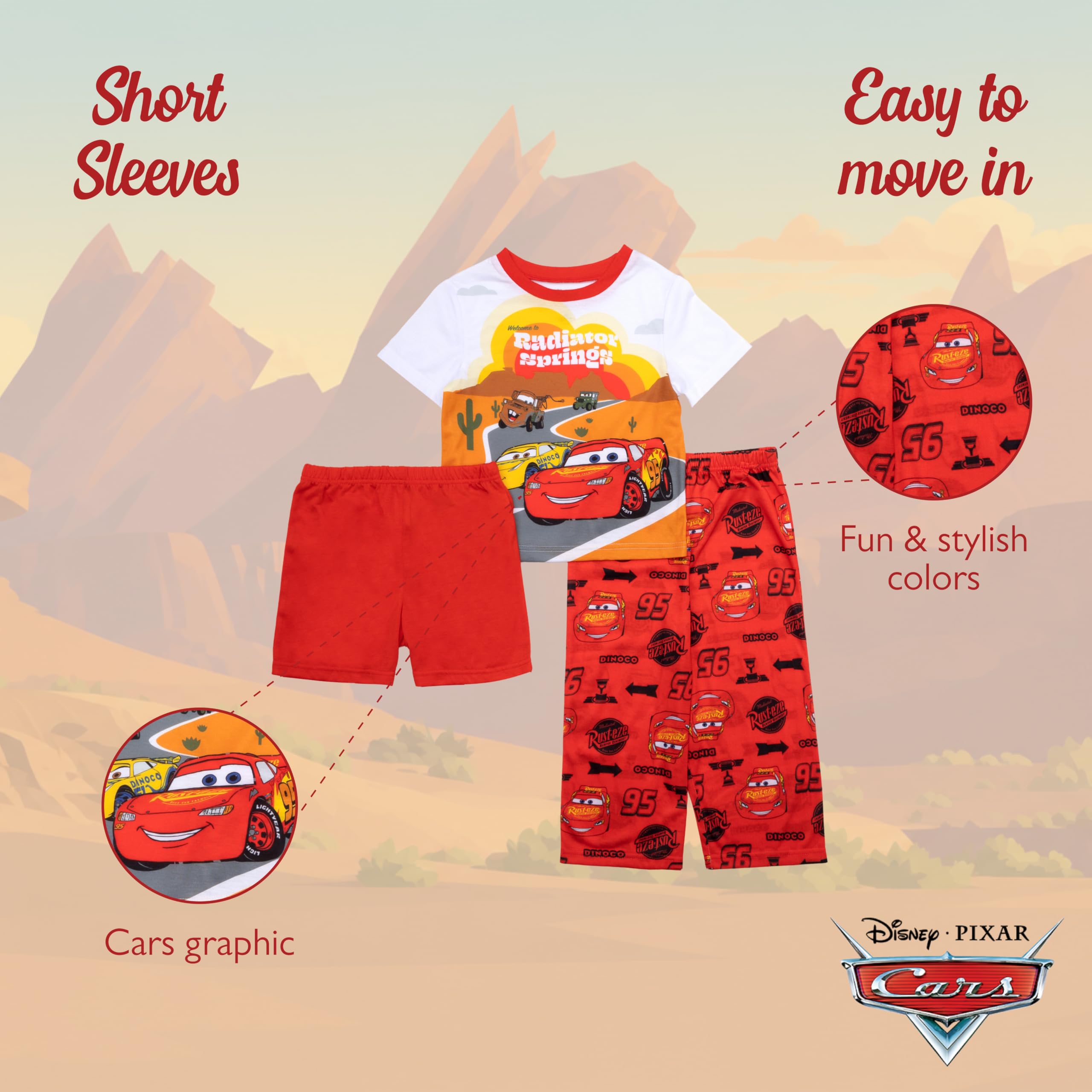 Disney Set pigiama per bambini (confezione da 6)
