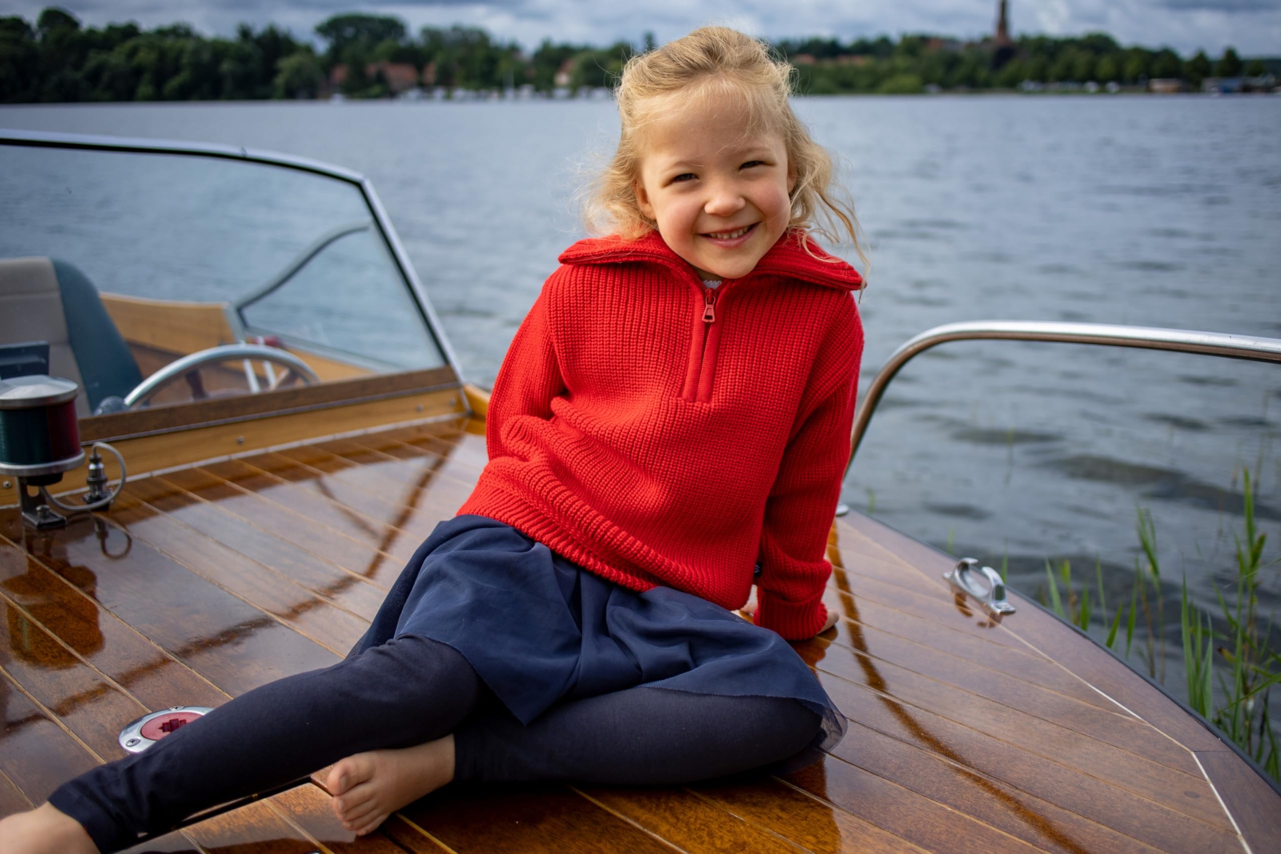 Blauer Peter - Jersey Infantil Estilo Marinero - Lana Virgen - 9 Colores