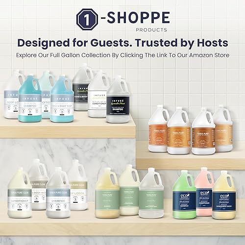 Miniatura 9 de Champú Terra Pure Hotel  1 galón  Para alquileres de hostelería y vacaciones para recargar dispensadores  (galón)