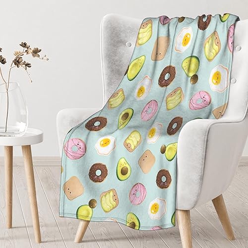 Miniatura 2 de Manta de regalo de aguacate  Regalos para los amantes del aguacate  Manta de aguacate ultra suave para viajes, campamentopicnic  Amante del aguacate