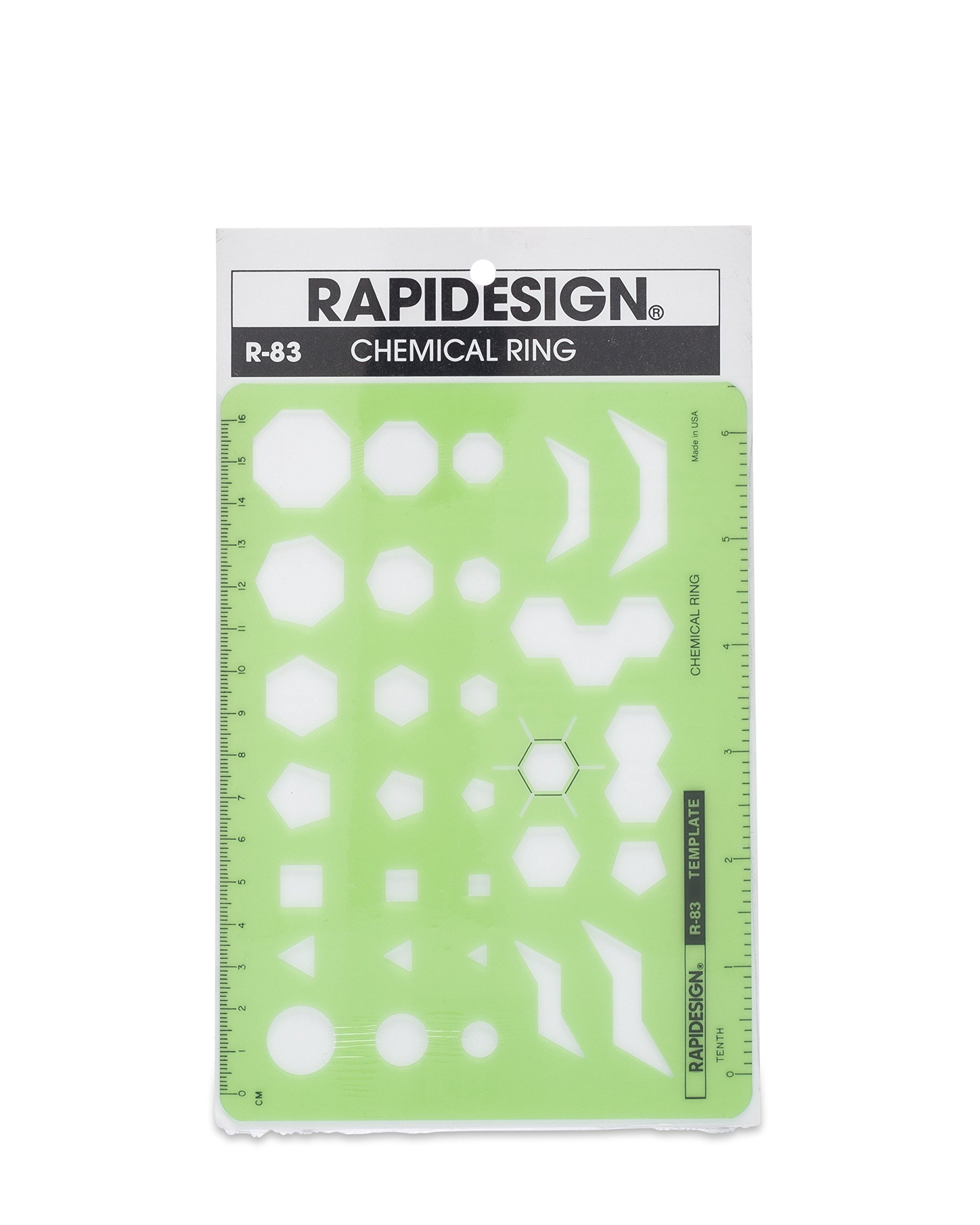 Chemical Rings Template, 1 Each (R83)
