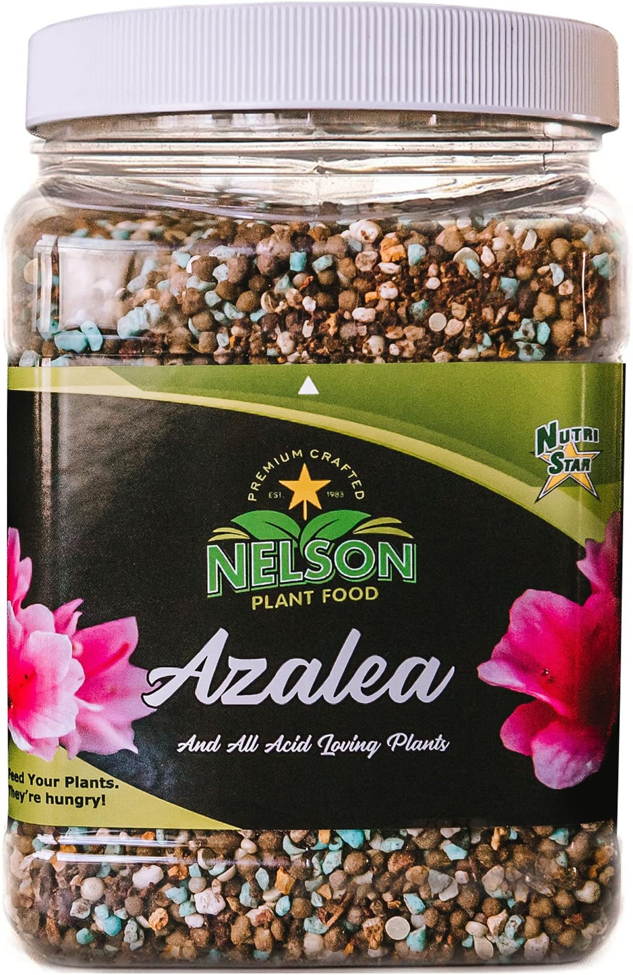 Nelson Acid Loving Plant Food Huge Blooms for Azalea Jasmines Roses Camellias Gardenias NutriStar 9-13-11 (2 lb.)