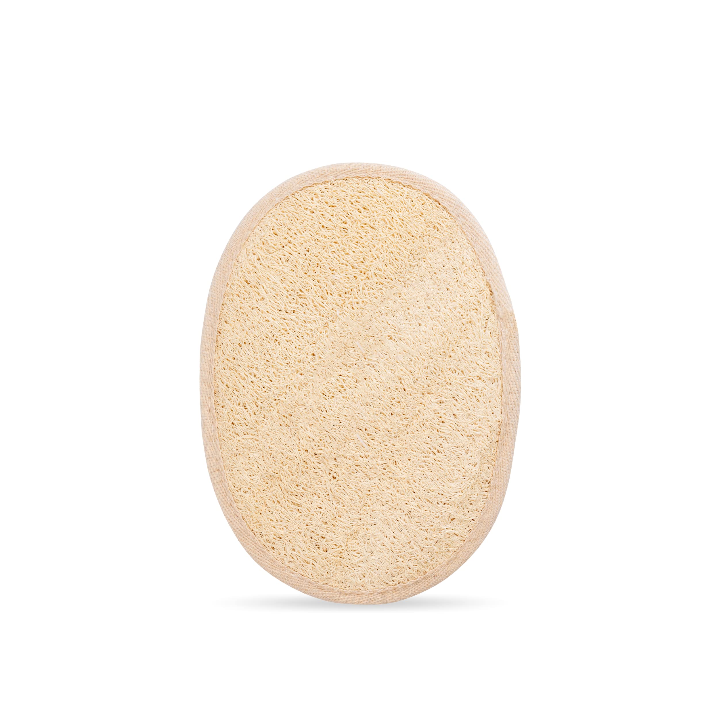 Eco Bath London Naturalna podkładka loofah – złuszczająca gąbka luffa dla kobiet i mężczyzn, 100% naturalna gąbka luffa, przyjazna dla środowiska i biodegradowalna gąbka Luffa