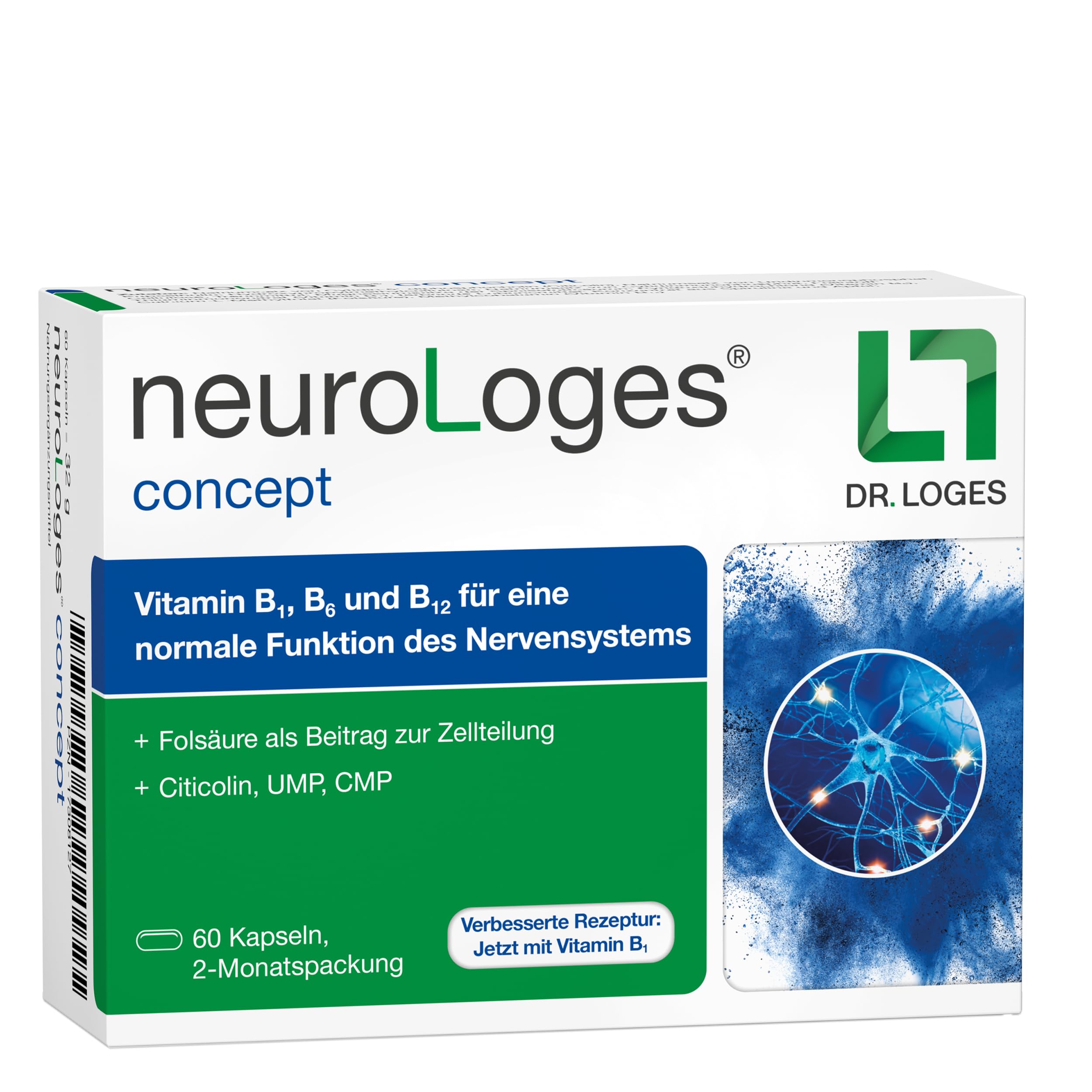 neuroLoges concept Kapseln, 60 Sztuka Kapsułki