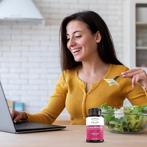 Miniatura 9 de Thomas' all-natural Remedies D-manosa 1200mg - con arándano y diente de león - Apoyo natural para la salud del tracto urinario y las infecciones