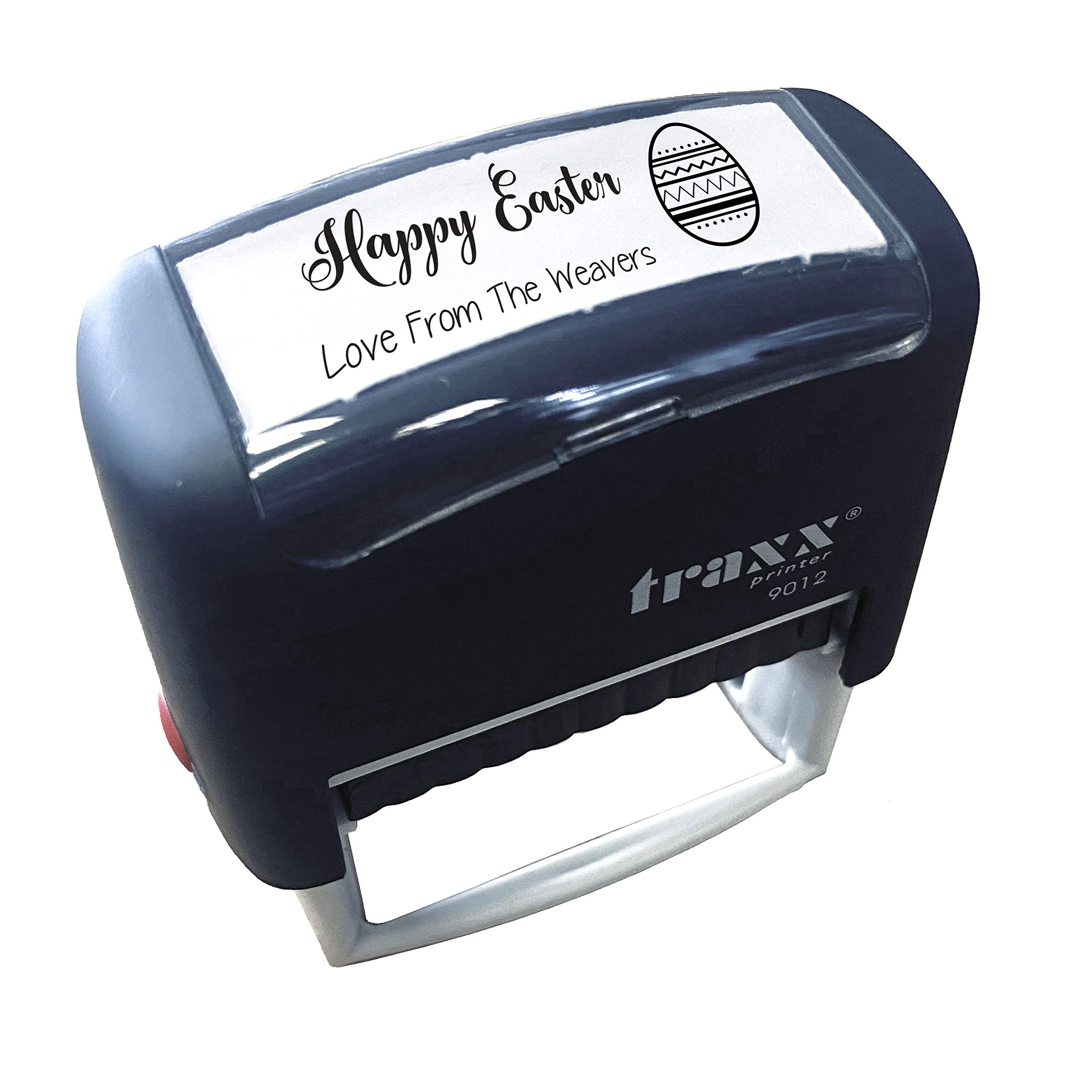 Traxx 9012 Personalised Easter Self Inking Rubber Stamp