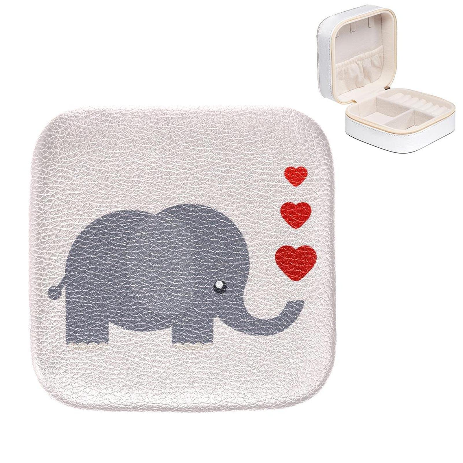 Boîte à bijoux éléphant pour ranger bagues et colliers