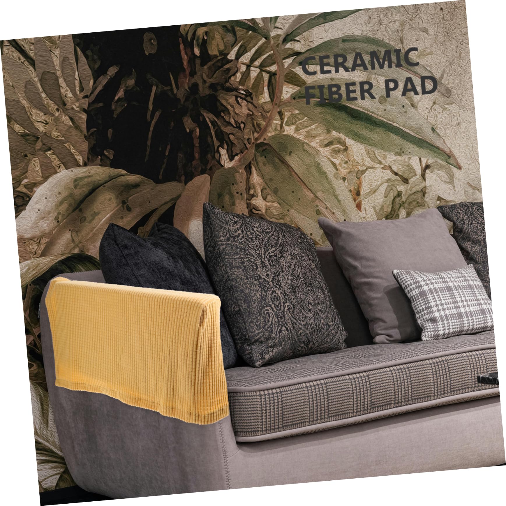 ABOOFAN 5 Paare Armlehnenabdeckung Arm Ärmel Couch Stuhlhussen Sofa Sesselbezüge Elastische Armlehnenbezüge Stuhlarmschoner Stuhlarmlehnenbezug Polarfleece Klimaabdeckung Universal-
