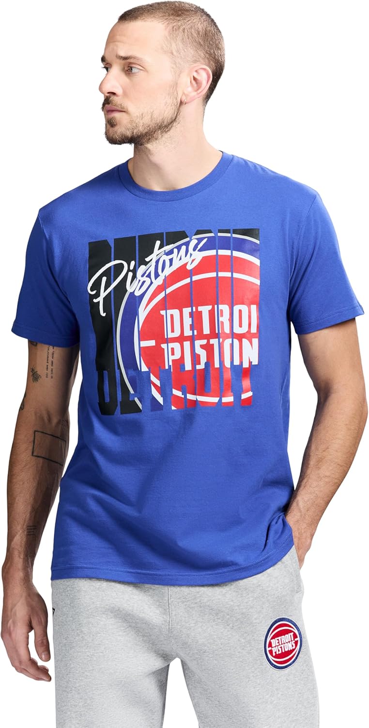 Game 7 NBA Officially Licensed Men's Graphic Short Sleeve Lightweight Crew Neck Cotton Team T-Shirt