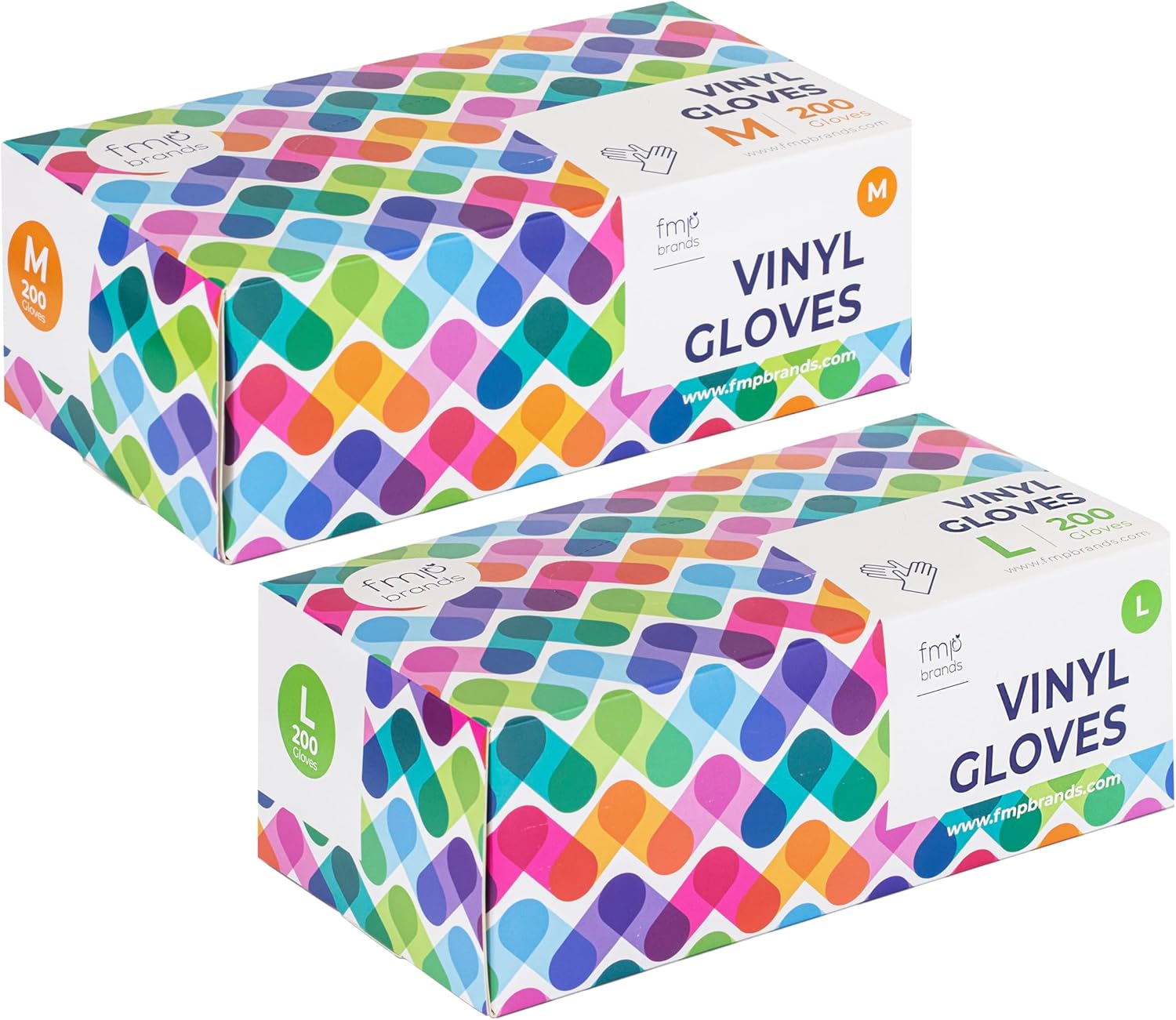 Fit Meal Prep Gloves Disposable Latex Free Medium and Large Powder Free Gloves