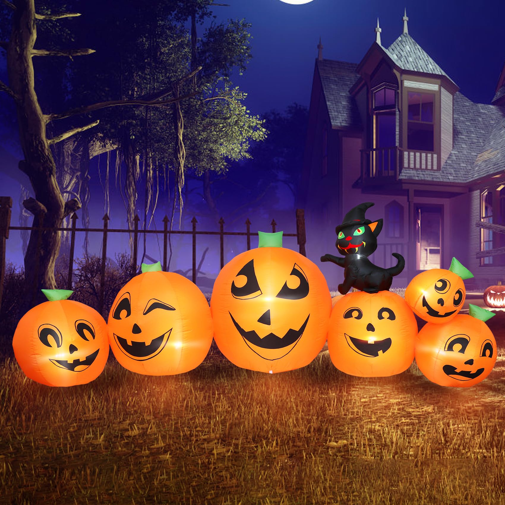 Amazon.com: YOUBEMAGIC 10FT Long Halloween Inflatable