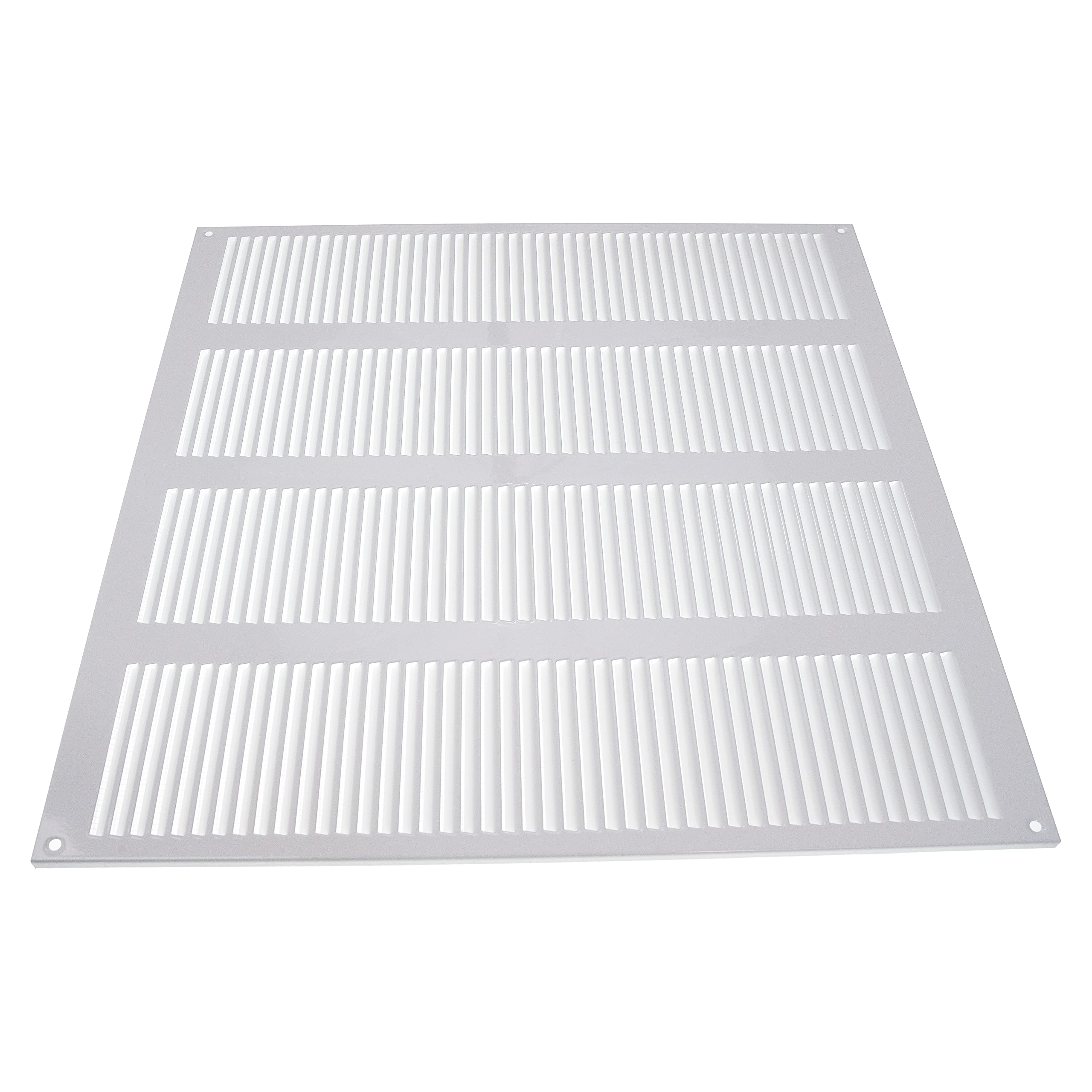 Vent Systems Griglia di ventilazione bianca con zanzariera, 400 x 400 mm Applicazioni impiantistica riscaldamento, raffreddamento e ventilazione Griglia di ventilazione per interno ed esterno