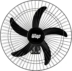 WAP Ventilador de Parede Profissional RAJADA PRO 60, com 5 Pás e 3 Velocidades, 135W Bivolt
