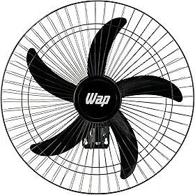 WAP Ventilador de Parede Profissional RAJADA PRO 60, com 5 Pás e 3 Velocidades, 135W Bivolt