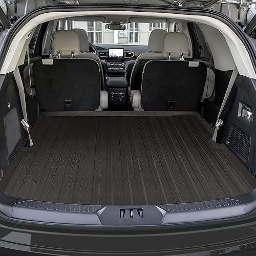 Forro de carga prémium para Ford Explorer XLT Limited Sport 2011-2019 – 100% de protección, alfombrilla de maletero de automóvil de ajuste