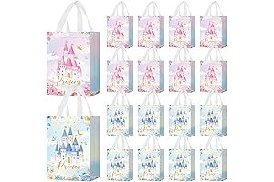Locmeo Princess Goodie Bags for Birthday Party