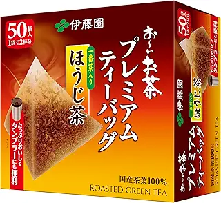 伊藤園 おーいお茶 プレミアムティーバッグ 一番茶入りほうじ茶 1.8g ×50袋