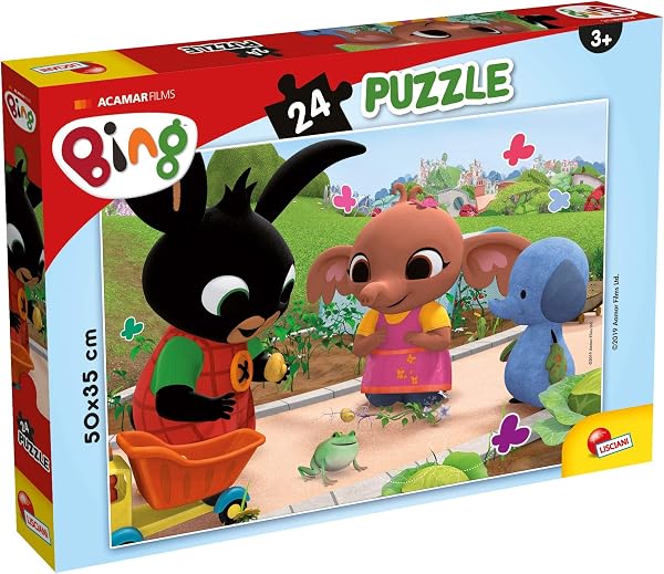 Liscianigiochi Bing Facciamo Festa Gicoco Per Bambini Puzzle, 77960, Multicolore, 24 Pezzi - 5