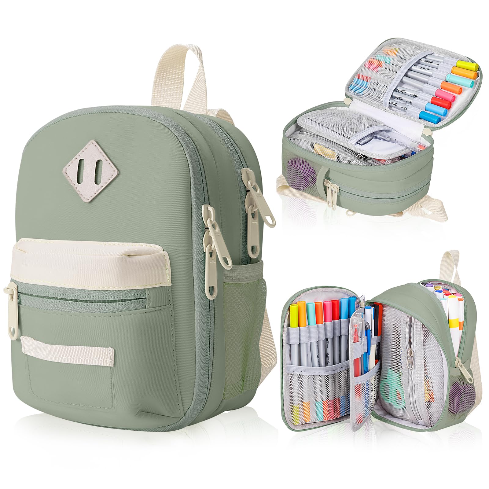 Case Mini Backpack Amazon.com: crawing Large Capacity Pencil Case, Mini Backpack Pencil ...