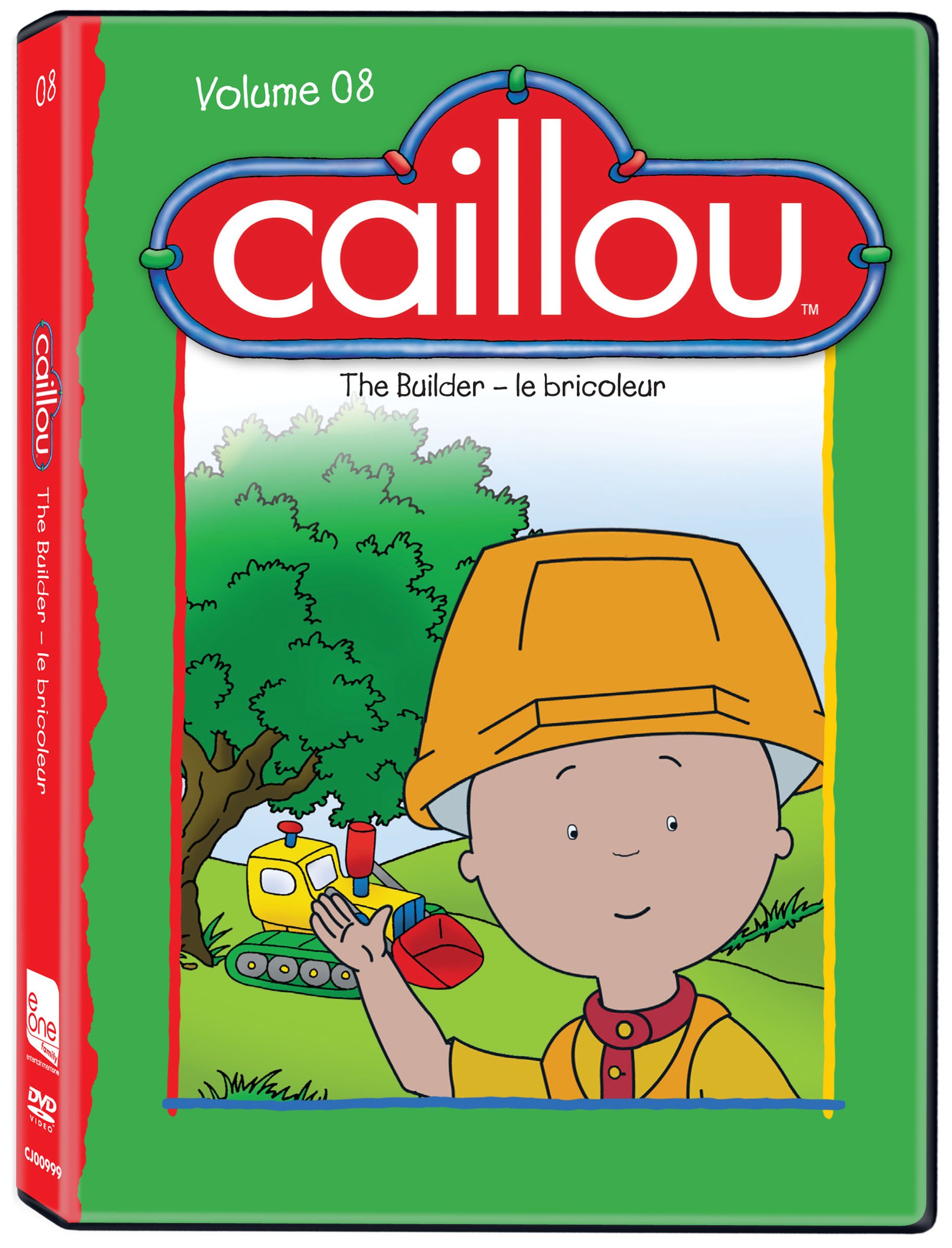 Caillou - The Builder (Bilingual) [DVD]