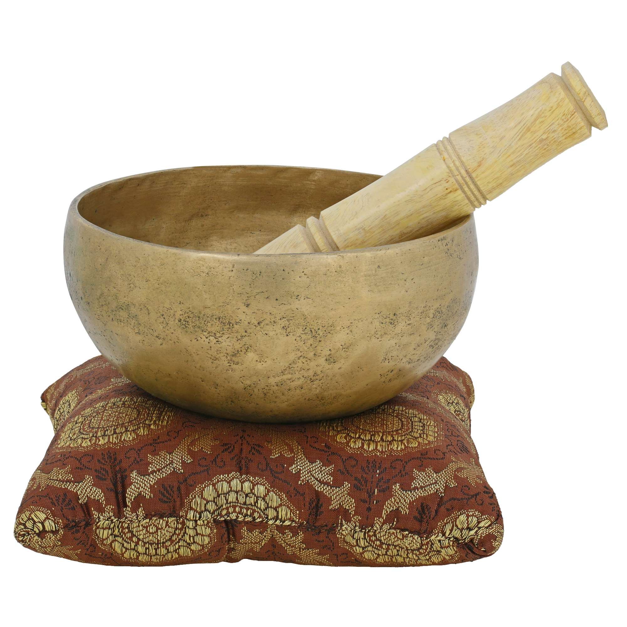 Indian Art bols chantants tibétains pour la méditation et la guérison par vibrations 5 pouces Bouddhisme