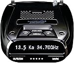 Uniden DFR7 Super Long Range Wide Band Laser/Radar Detector, Built-in GPS w/Mute Memory, Voice Alerts, Red Light & Speed Camera Alerts, OLED Display, Black